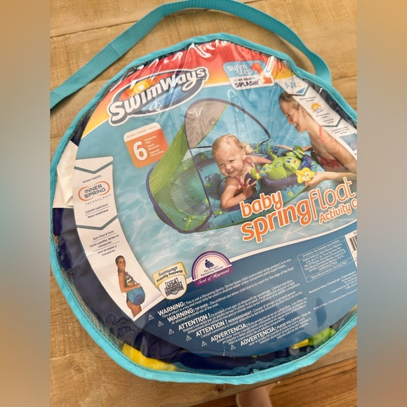 SwimWays baby spring float activity center my first splash - Picture 2 of 9